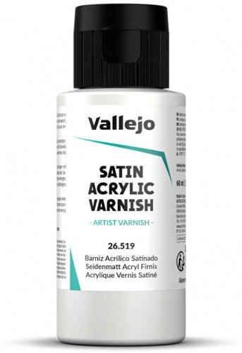 Vallejo: 26.519 - Satin Acrylic Varnish (60 ml)